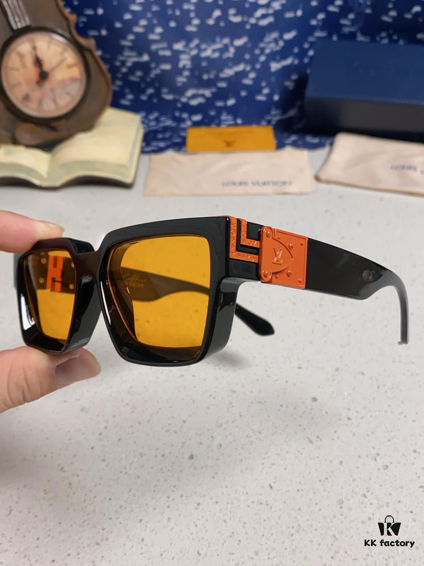 6931af25ccd8ab3d7afa32da LOUIS VUITTON Lv2025 New Millionaire Square Frame Sunglasses Unisex European and American Style Colorful Fashionable Sunglasses M96006
