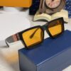 6931af25ccd8ab3d7afa32de LOUIS VUITTON Lv2025 New Millionaire Square Frame Sunglasses Unisex European and American Style Colorful Fashionable Sunglasses M96006