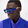 6931af25ccd8ab3d7afa32df LOUIS VUITTON Lv2025 New Millionaire Square Frame Sunglasses Unisex European and American Style Colorful Fashionable Sunglasses M96006