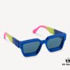 6931af25ccd8ab3d7afa32e0 LOUIS VUITTON Lv2025 New Millionaire Square Frame Sunglasses Unisex European and American Style Colorful Fashionable Sunglasses M96006