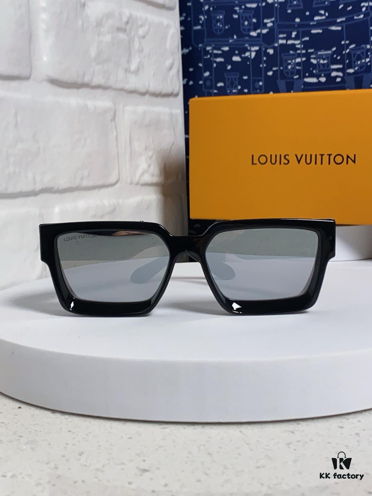 6931af26ccd8ab3d7afa32ec LOUIS VUITTON Lv2025 New Millionaire Square Frame Sunglasses Unisex European and American Style Colorful Fashionable Sunglasses M96006