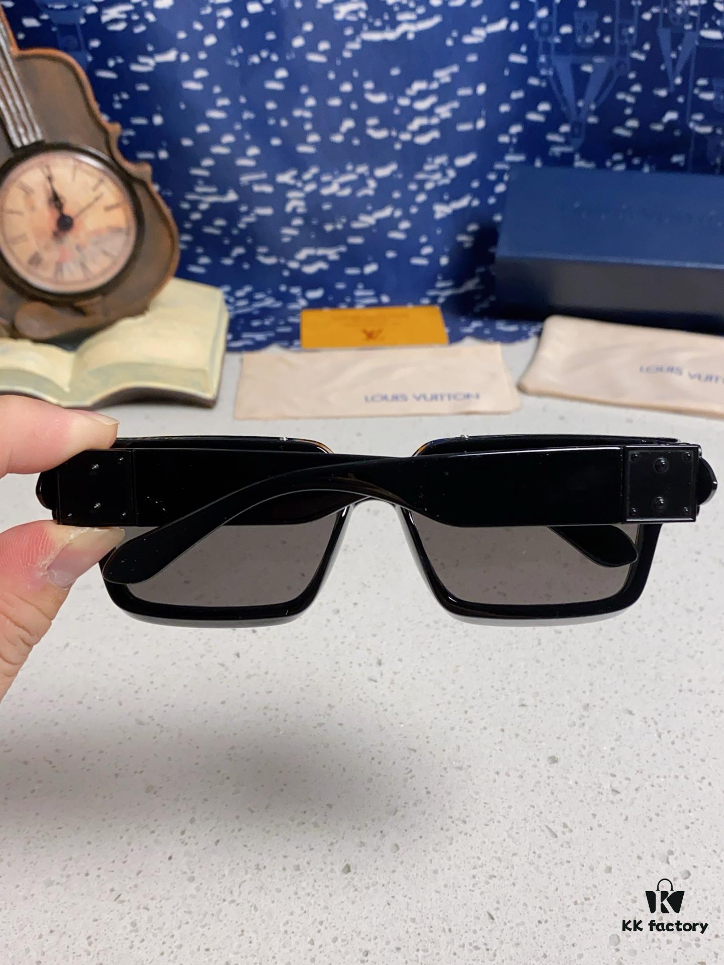 6931af26ccd8ab3d7afa32ef LOUIS VUITTON Lv2025 New Millionaire Square Frame Sunglasses Unisex European and American Style Colorful Fashionable Sunglasses M96006