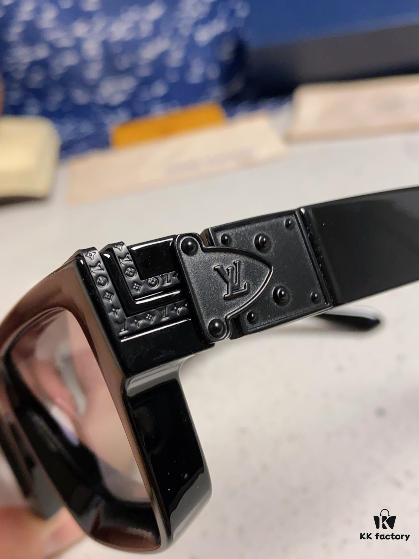 6931af26ccd8ab3d7afa32f1 LOUIS VUITTON Lv2025 New Millionaire Square Frame Sunglasses Unisex European and American Style Colorful Fashionable Sunglasses M96006