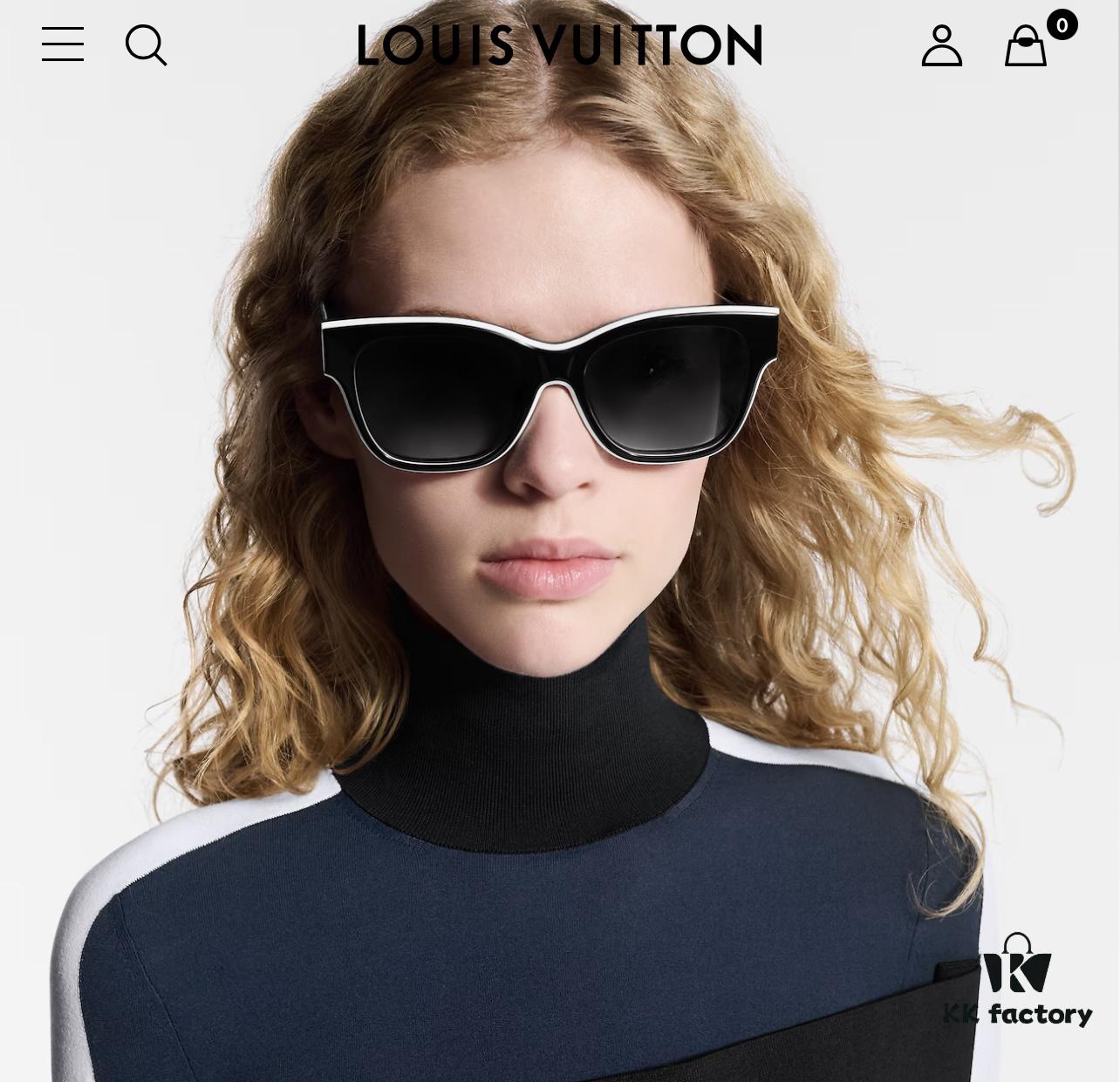 6931af2fccd8ab3d7afa3361 135 The Sunglasses Everyone Is Searching for Online, Louis Vuitton Also Released Panda-Style Glasses🐼, Black and White Color Block Extremely Versatile, A Must-Have Beautiful Sunglasses for Stylish Girls