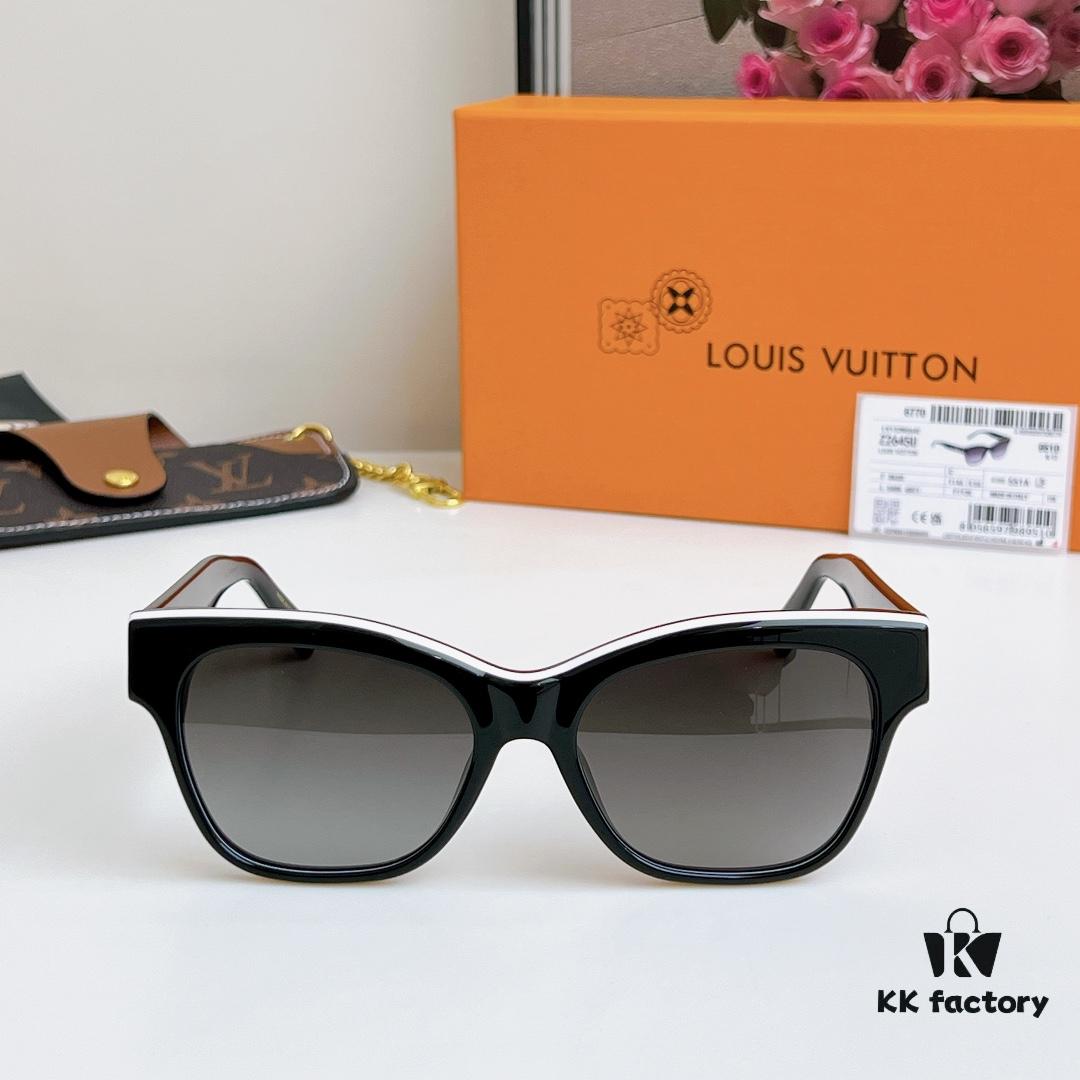 6931af2fccd8ab3d7afa3362 135 The Sunglasses Everyone Is Searching for Online, Louis Vuitton Also Released Panda-Style Glasses🐼, Black and White Color Block Extremely Versatile, A Must-Have Beautiful Sunglasses for Stylish Girls