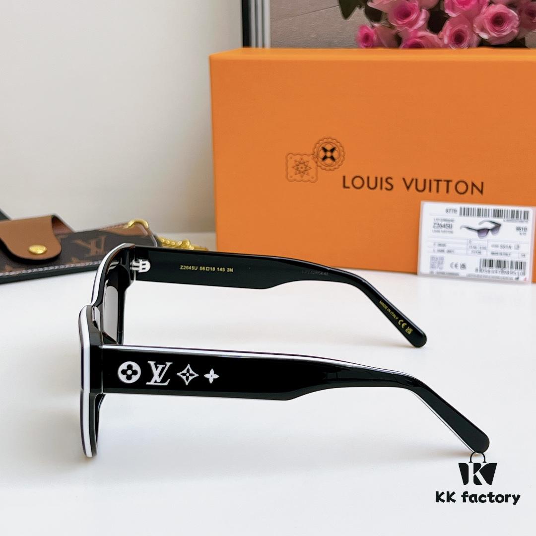 6931af2fccd8ab3d7afa3364 135 The Sunglasses Everyone Is Searching for Online, Louis Vuitton Also Released Panda-Style Glasses🐼, Black and White Color Block Extremely Versatile, A Must-Have Beautiful Sunglasses for Stylish Girls