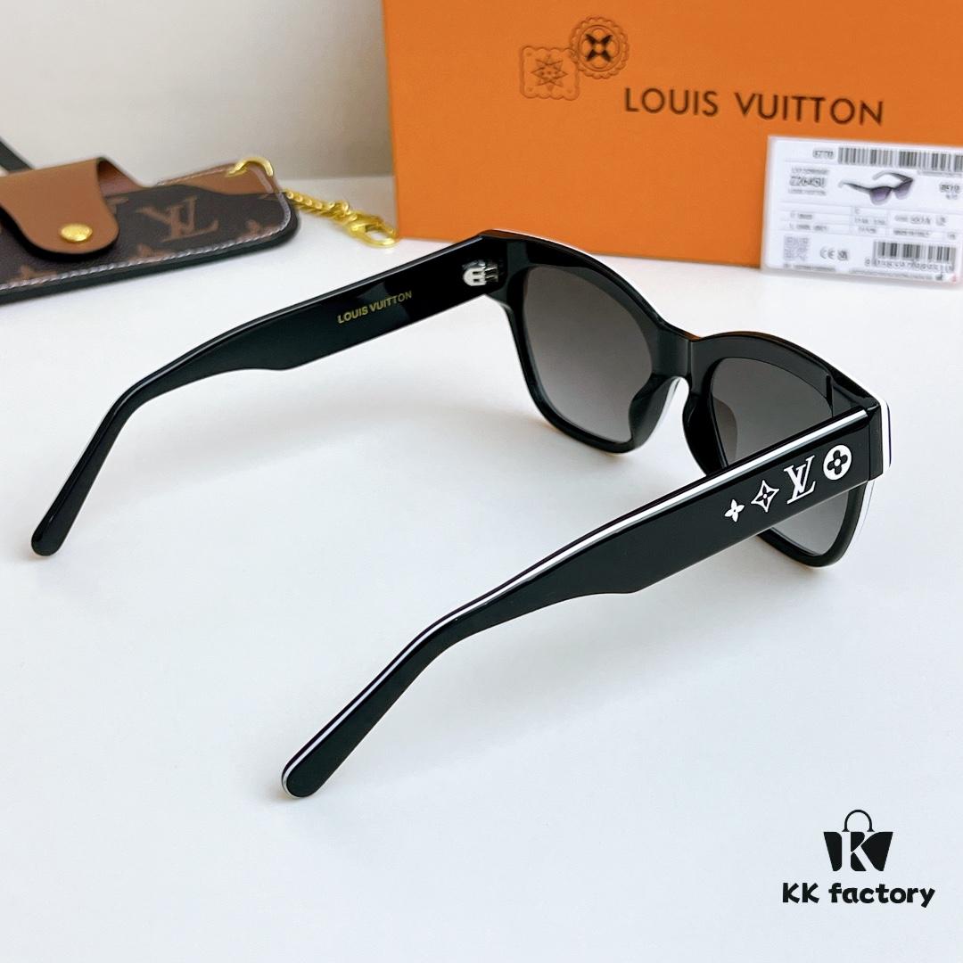 6931af2fccd8ab3d7afa3366 135 The Sunglasses Everyone Is Searching for Online, Louis Vuitton Also Released Panda-Style Glasses🐼, Black and White Color Block Extremely Versatile, A Must-Have Beautiful Sunglasses for Stylish Girls