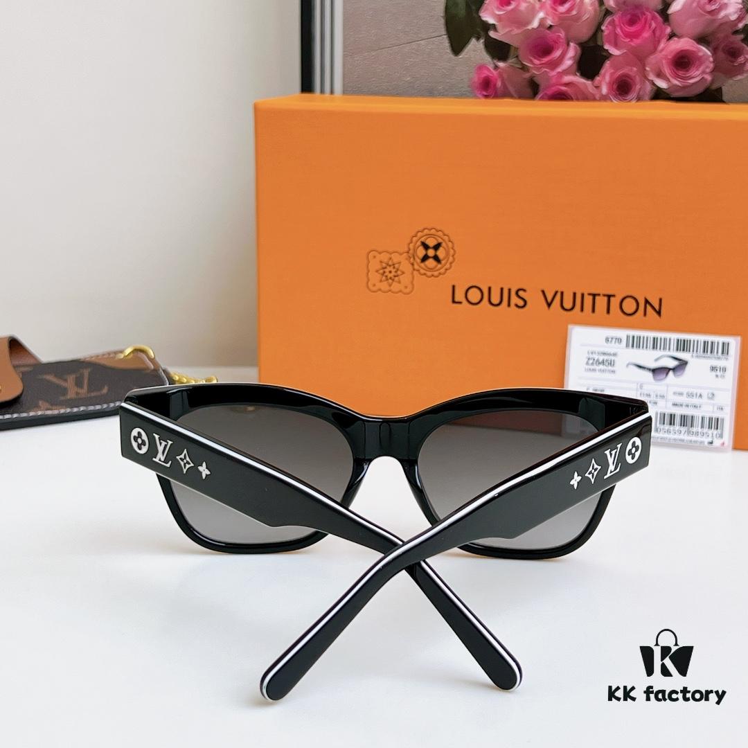 6931af2fccd8ab3d7afa3369 135 The Sunglasses Everyone Is Searching for Online, Louis Vuitton Also Released Panda-Style Glasses🐼, Black and White Color Block Extremely Versatile, A Must-Have Beautiful Sunglasses for Stylish Girls