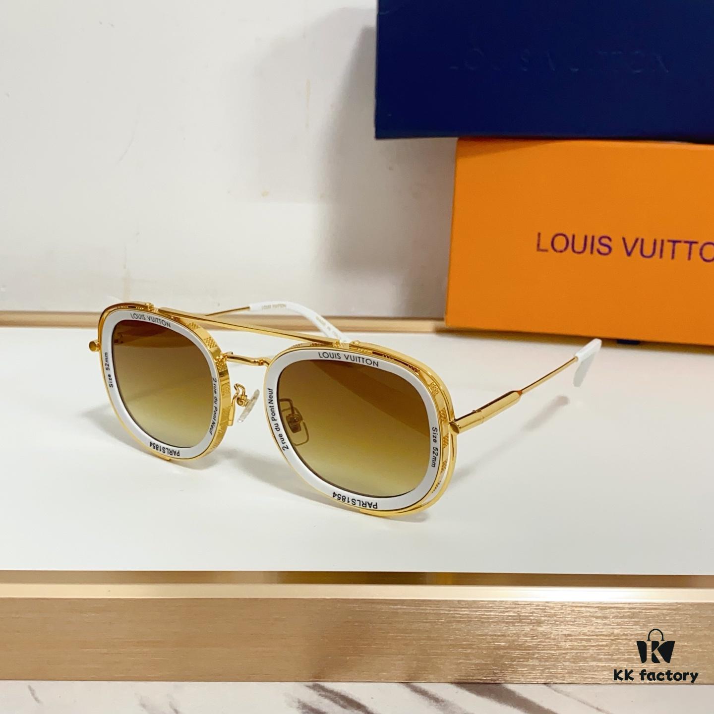 6931af33ccd8ab3d7afa33a0 145 LOUIS VUITTON MOD: Z2213U Size: 52-24 145 Sunglasses