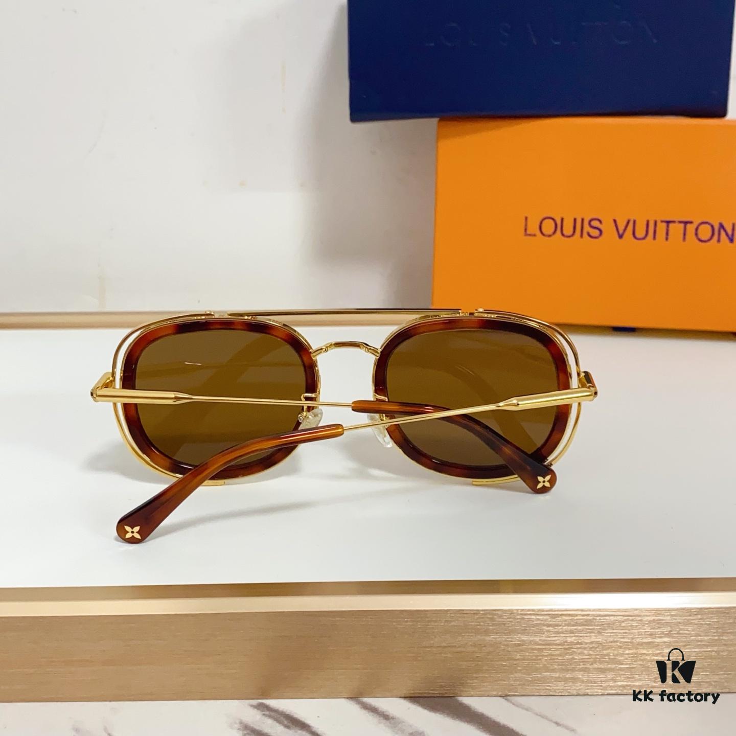 6931af34ccd8ab3d7afa33a8 145 LOUIS VUITTON MOD: Z2213U Size: 52-24 145 Sunglasses