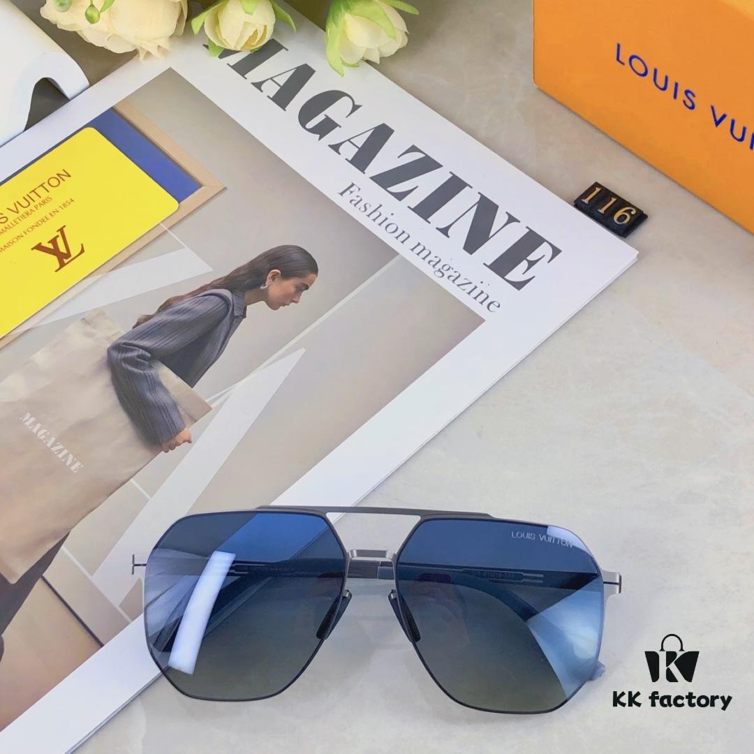 6931af40ccd8ab3d7afa3456 Louis Vuitton New Summer Nylon Polarized Sunglasses for Men, Ultra-light Polygonal UV Protection Glasses for Driving and Fishing