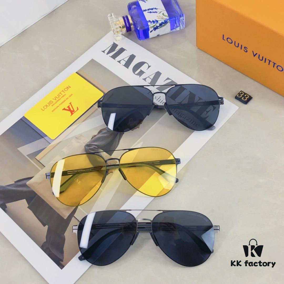 6931af41ccd8ab3d7afa345e Louis Vuitton Unisex Classic Cycling Cat-Eye Photochromic Night Vision Nylon Sunglasses