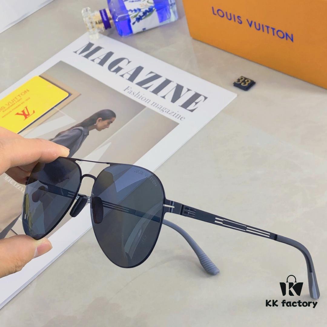 6931af41ccd8ab3d7afa3460 Louis Vuitton Unisex Classic Cycling Cat-Eye Photochromic Night Vision Nylon Sunglasses