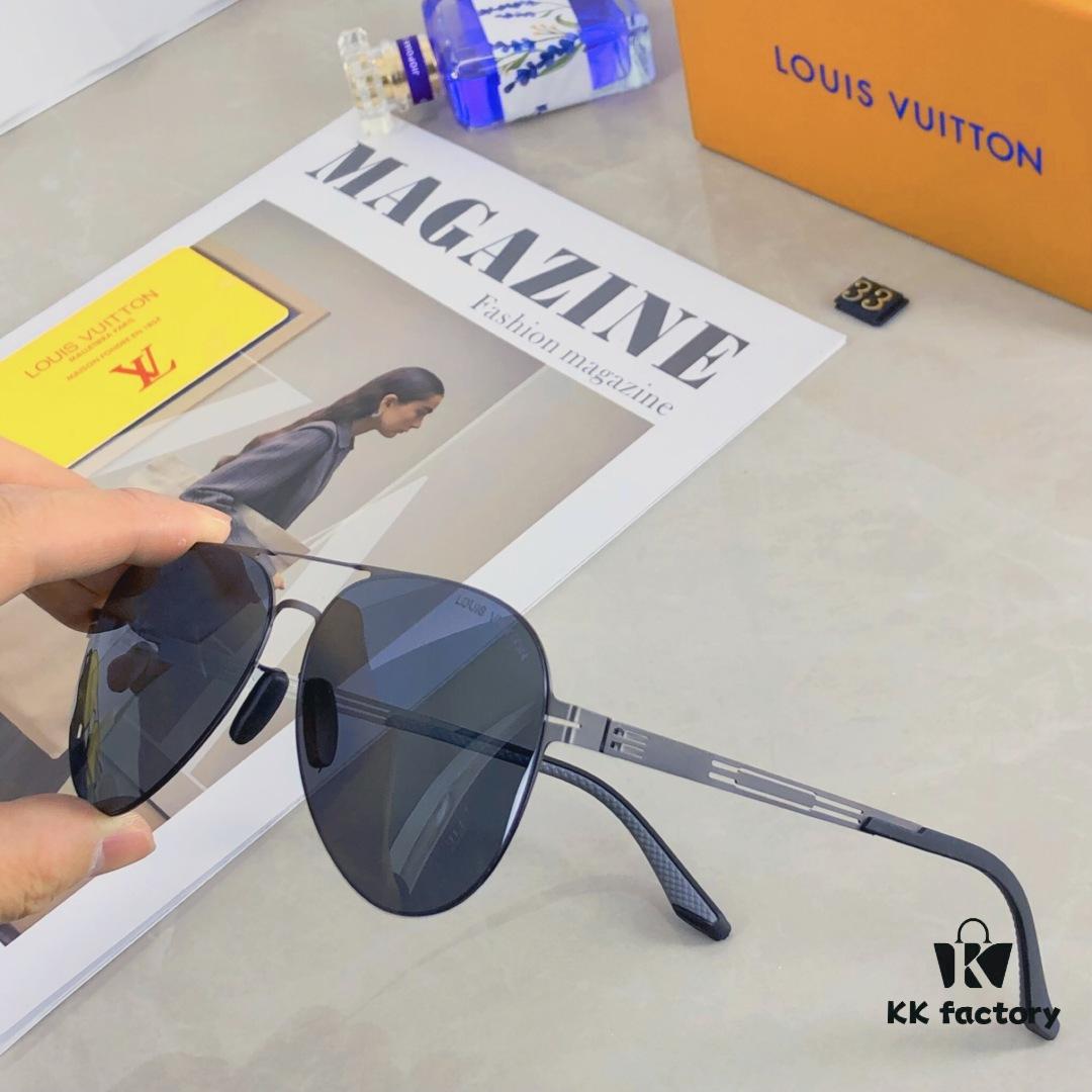 6931af41ccd8ab3d7afa3461 Louis Vuitton Unisex Classic Cycling Cat-Eye Photochromic Night Vision Nylon Sunglasses