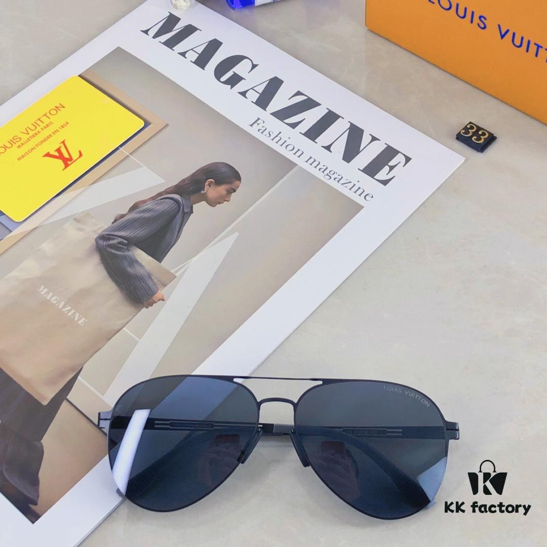 6931af41ccd8ab3d7afa3465 Louis Vuitton Unisex Classic Cycling Cat-Eye Photochromic Night Vision Nylon Sunglasses