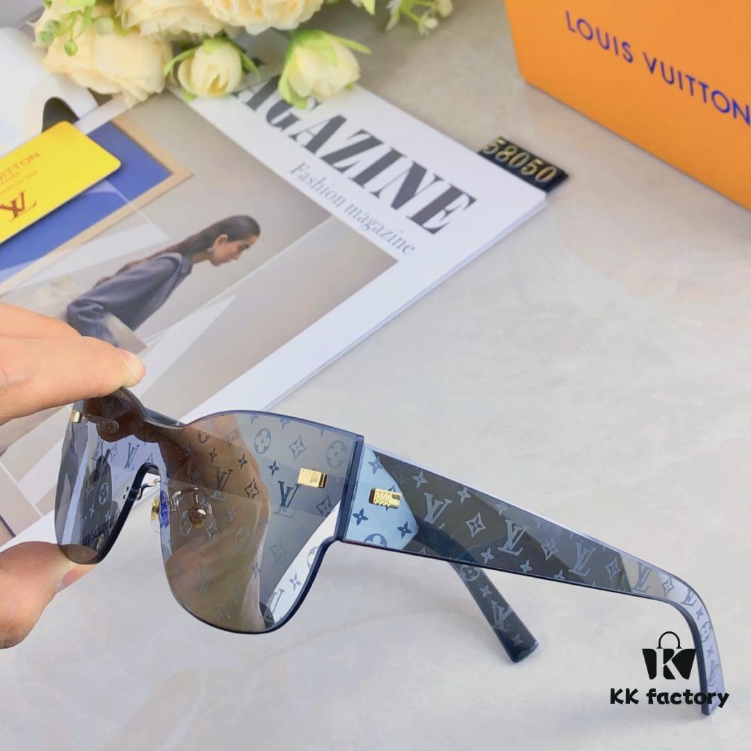 6931af42ccd8ab3d7afa3471 Louis Vuitton 2025 New Arrival Monogram Cut-out Letter Women's Sunglasses, Premium Printed Fashion Sun Glasses, Influencer Favorite on Xiaohongshu and TikTok