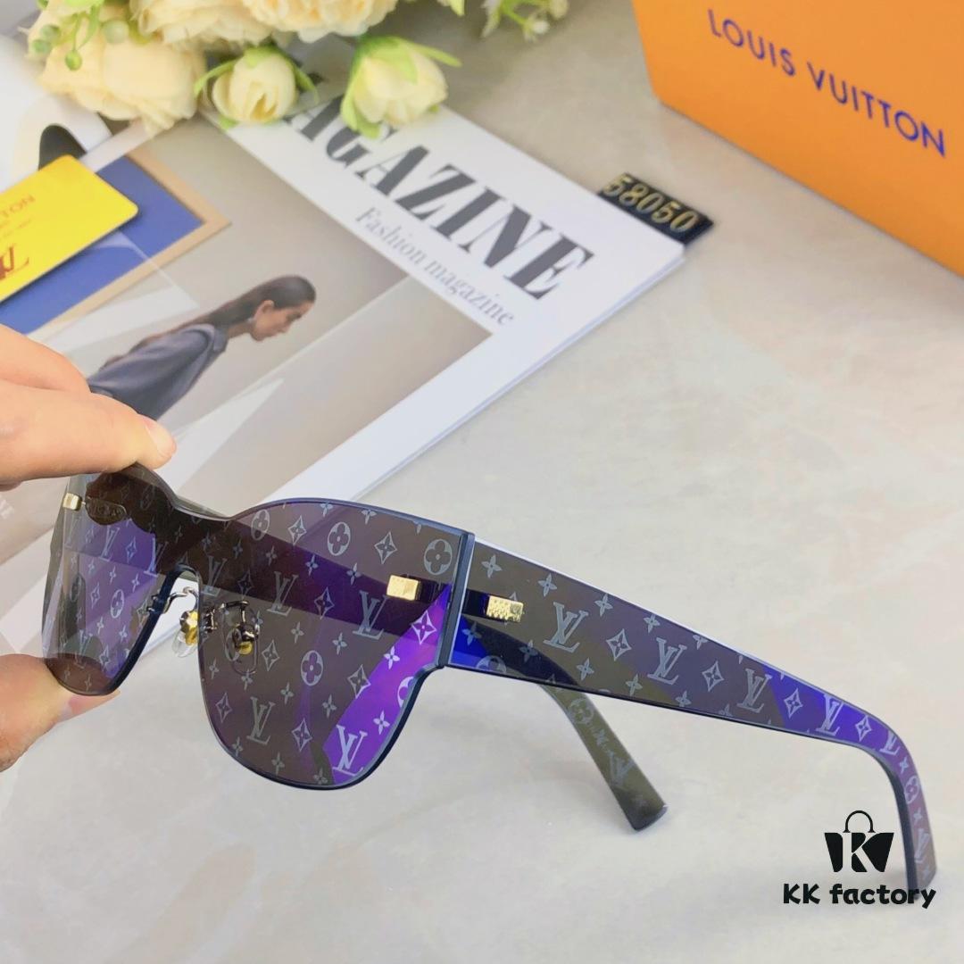 6931af42ccd8ab3d7afa3472 Louis Vuitton 2025 New Arrival Monogram Cut-out Letter Women's Sunglasses, Premium Printed Fashion Sun Glasses, Influencer Favorite on Xiaohongshu and TikTok