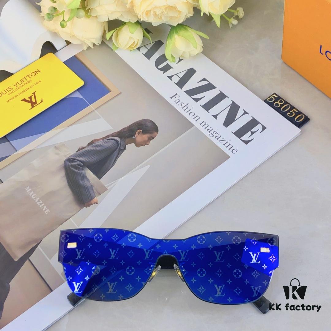 6931af42ccd8ab3d7afa3475 Louis Vuitton 2025 New Arrival Monogram Cut-out Letter Women's Sunglasses, Premium Printed Fashion Sun Glasses, Influencer Favorite on Xiaohongshu and TikTok