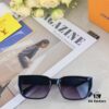 6931af44ccd8ab3d7afa3487 Louis Vuitton Vintage-Inspired Transparent Brown Square Sunglasses, Trendy Round-Face Slimming Design, Influencer Favorite on Xiaohongshu, Stylish Oversized Eyewear