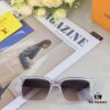 6931af44ccd8ab3d7afa3488 Louis Vuitton Vintage-Inspired Transparent Brown Square Sunglasses, Trendy Round-Face Slimming Design, Influencer Favorite on Xiaohongshu, Stylish Oversized Eyewear