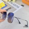 6931af44ccd8ab3d7afa3491 Louis Vuitton 2025 New Arrival Xiaohongshu Influencer Style Sunglasses for Women, Slimming Metal Square Frame Light-Colored Sunglasses, Korean Street Snap Eyewear