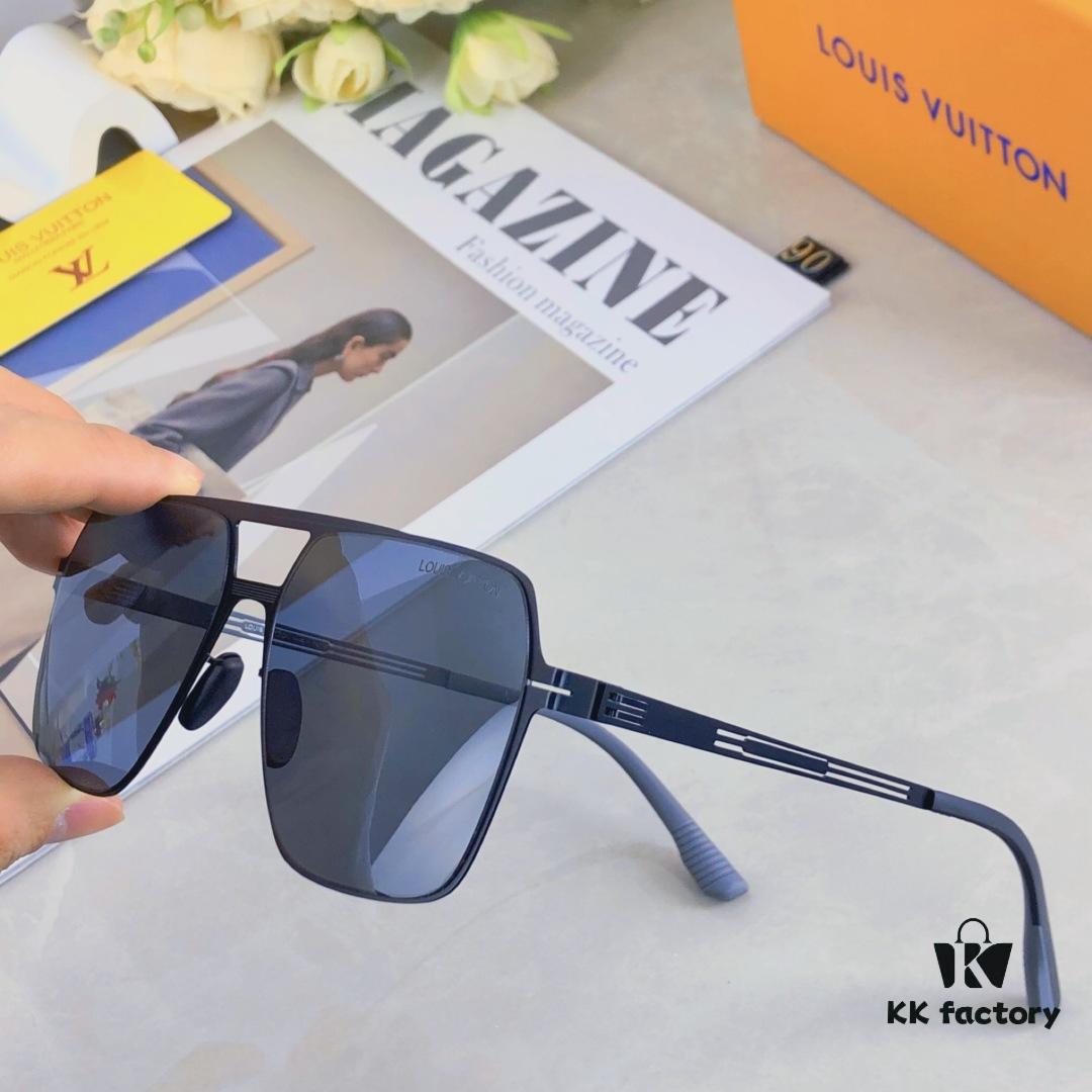 6931af45ccd8ab3d7afa349a Louis Vuitton 2025 New Men's Versatile Casual Polarized Sunglasses, Elegant Driving Shades, Trendy Sun Glasses