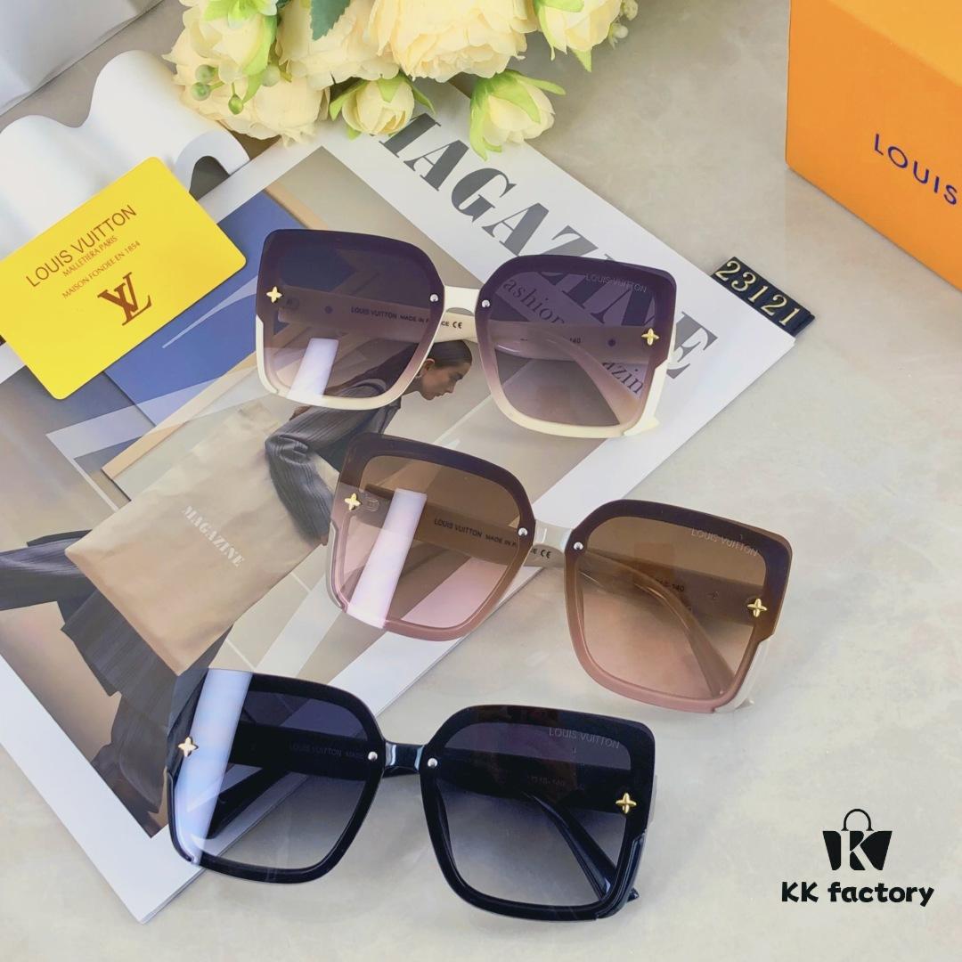 6931af46ccd8ab3d7afa34a5 Louis Vuitton 2025 New Fashion Sunglasses for Women, UV-Protective Retro Stylish Oversized Glasses