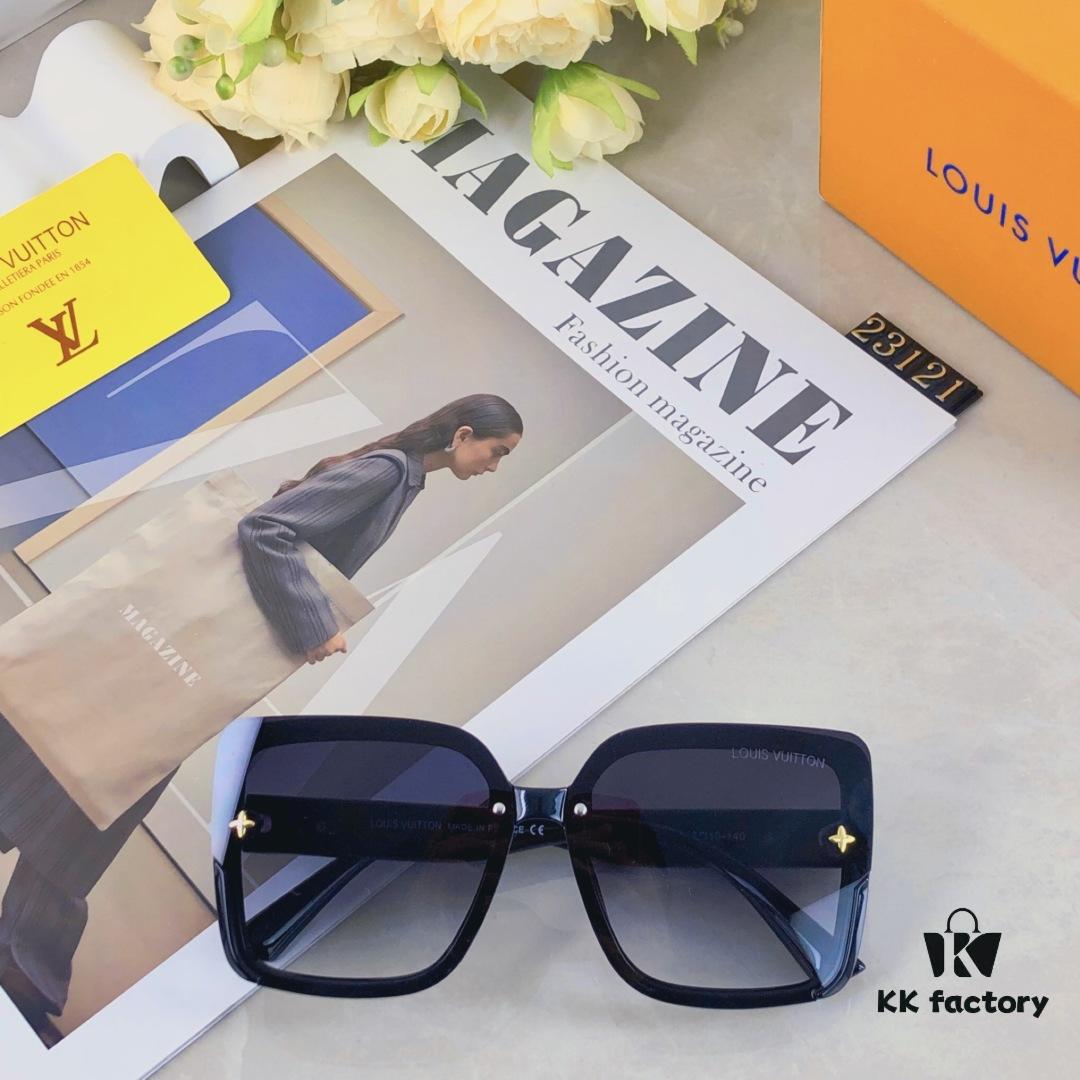 6931af46ccd8ab3d7afa34a7 Louis Vuitton 2025 New Fashion Sunglasses for Women, UV-Protective Retro Stylish Oversized Glasses