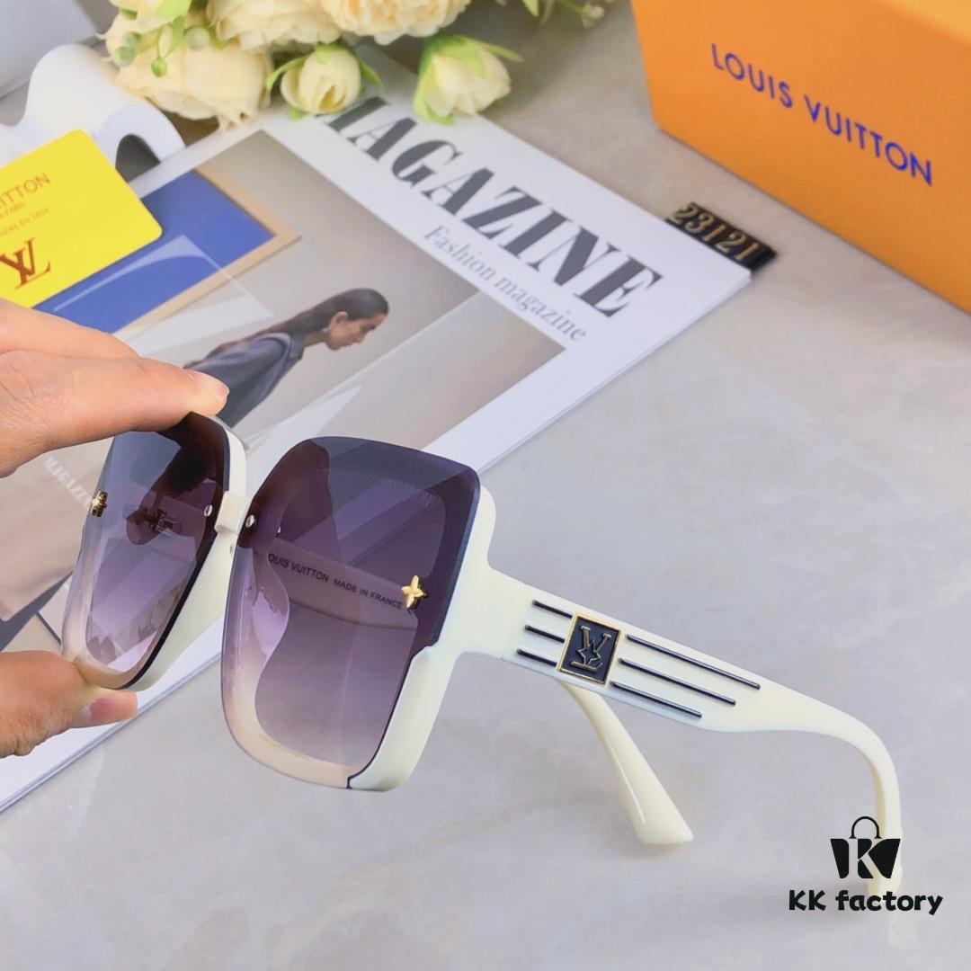 6931af46ccd8ab3d7afa34aa Louis Vuitton 2025 New Fashion Sunglasses for Women, UV-Protective Retro Stylish Oversized Glasses