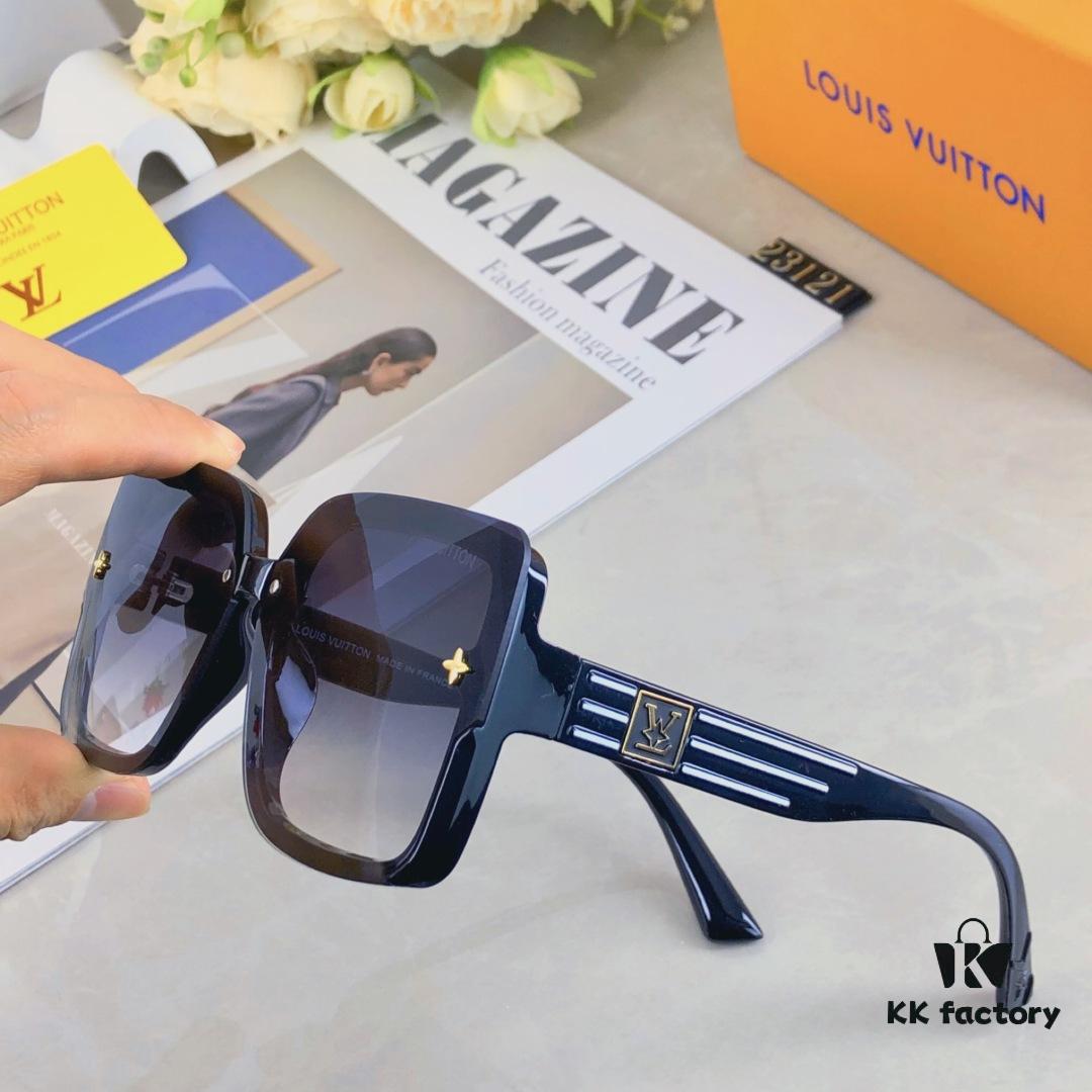 6931af46ccd8ab3d7afa34ab Louis Vuitton 2025 New Fashion Sunglasses for Women, UV-Protective Retro Stylish Oversized Glasses