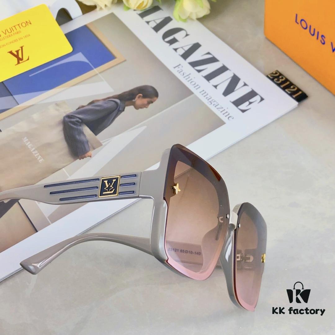 6931af46ccd8ab3d7afa34ad Louis Vuitton 2025 New Fashion Sunglasses for Women, UV-Protective Retro Stylish Oversized Glasses