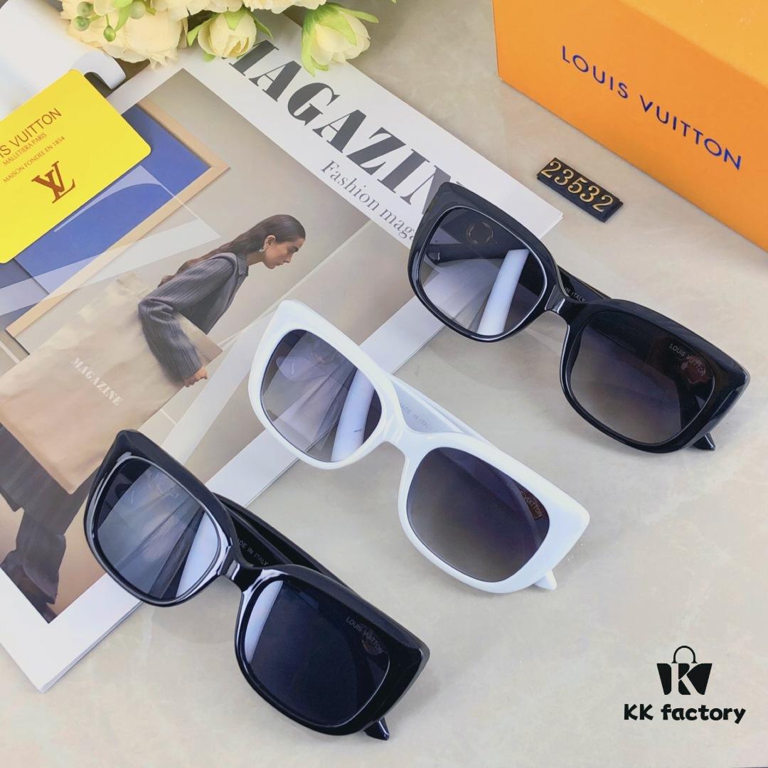6931af49ccd8ab3d7afa34d2 Louis Vuitton 2025 New Retro Cat-Eye Sunglasses for Women, Korean INS Style High-End Fashion Sun Glasses for Photo Poses, Driving and Trendy Look