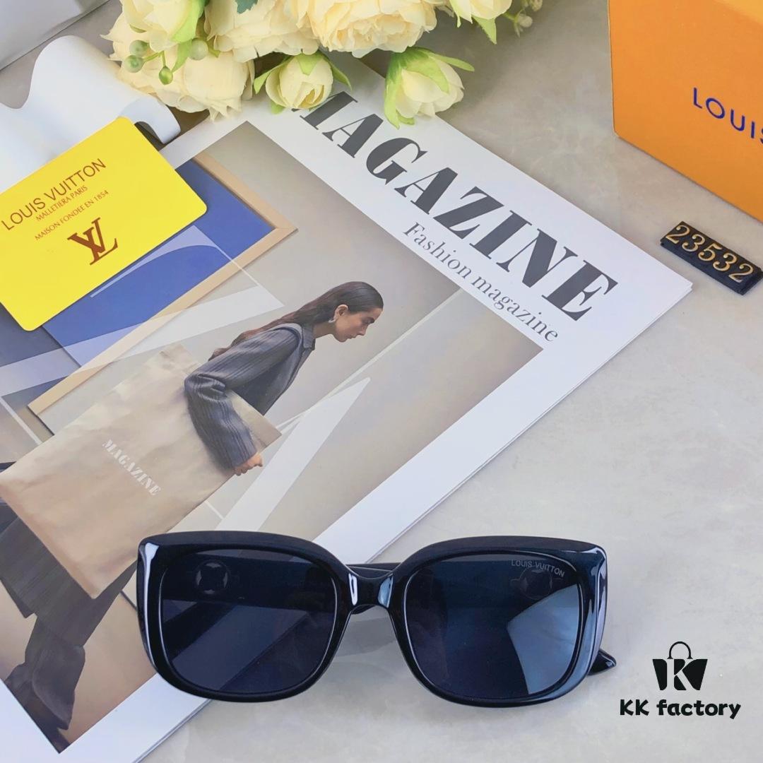 6931af49ccd8ab3d7afa34d4 Louis Vuitton 2025 New Retro Cat-Eye Sunglasses for Women, Korean INS Style High-End Fashion Sun Glasses for Photo Poses, Driving and Trendy Look