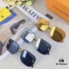 6931af49ccd8ab3d7afa34db Louis Vuitton New Arrival 2025 Unframed Sunglasses Metal Four-Leaf Clover Women's Sunglasses Fashion Trendy Eyewear