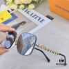 6931af4accd8ab3d7afa34de Louis Vuitton New Arrival 2025 Unframed Sunglasses Metal Four-Leaf Clover Women's Sunglasses Fashion Trendy Eyewear