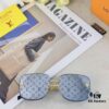 6931af4accd8ab3d7afa34e1 Louis Vuitton New Arrival 2025 Unframed Sunglasses Metal Four-Leaf Clover Women's Sunglasses Fashion Trendy Eyewear