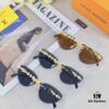 6931af4accd8ab3d7afa34e5 Louis Vuitton 2025 Luxury Women's Frameless Slimming Versatile Sunglasses, Clover Street Style Sun Glasses Featured on Xiaohongshu