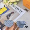 6931af4accd8ab3d7afa34ea Louis Vuitton 2025 Luxury Women's Frameless Slimming Versatile Sunglasses, Clover Street Style Sun Glasses Featured on Xiaohongshu