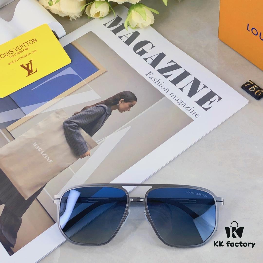 6931af4bccd8ab3d7afa34f0 Louis Vuitton 2025 New Arrival TR Double Bridge Men's Sunglasses, Trendy Polarized Fashion Streetwear Shades