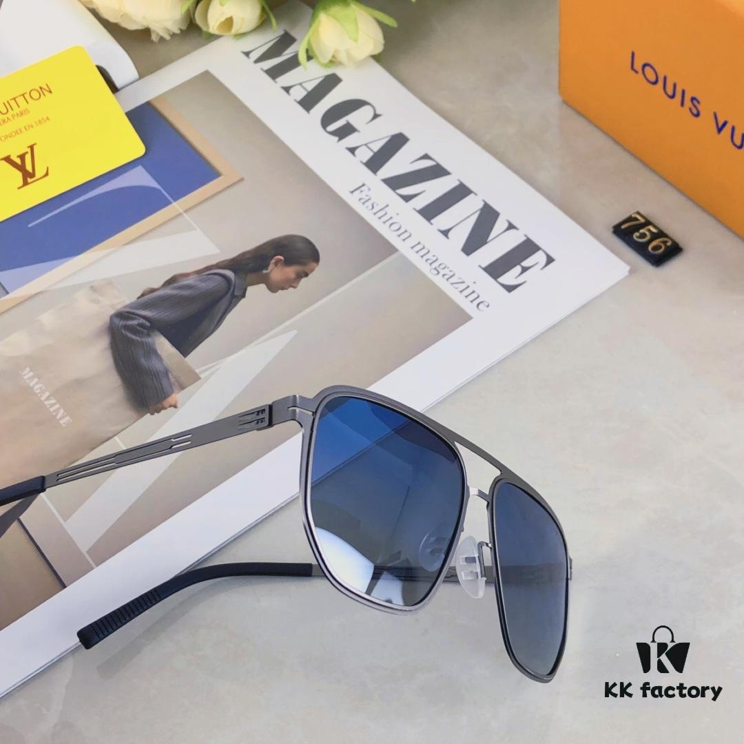 6931af4bccd8ab3d7afa34f5 Louis Vuitton 2025 New Arrival TR Double Bridge Men's Sunglasses, Trendy Polarized Fashion Streetwear Shades