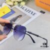 6931af4cccd8ab3d7afa3504 Louis Vuitton European and American Style Double-Bridge Frameless Sunglasses, Ins Aesthetic, High-End Fashion Round Sunnies, Influencer Street Snap Frog Eyewear