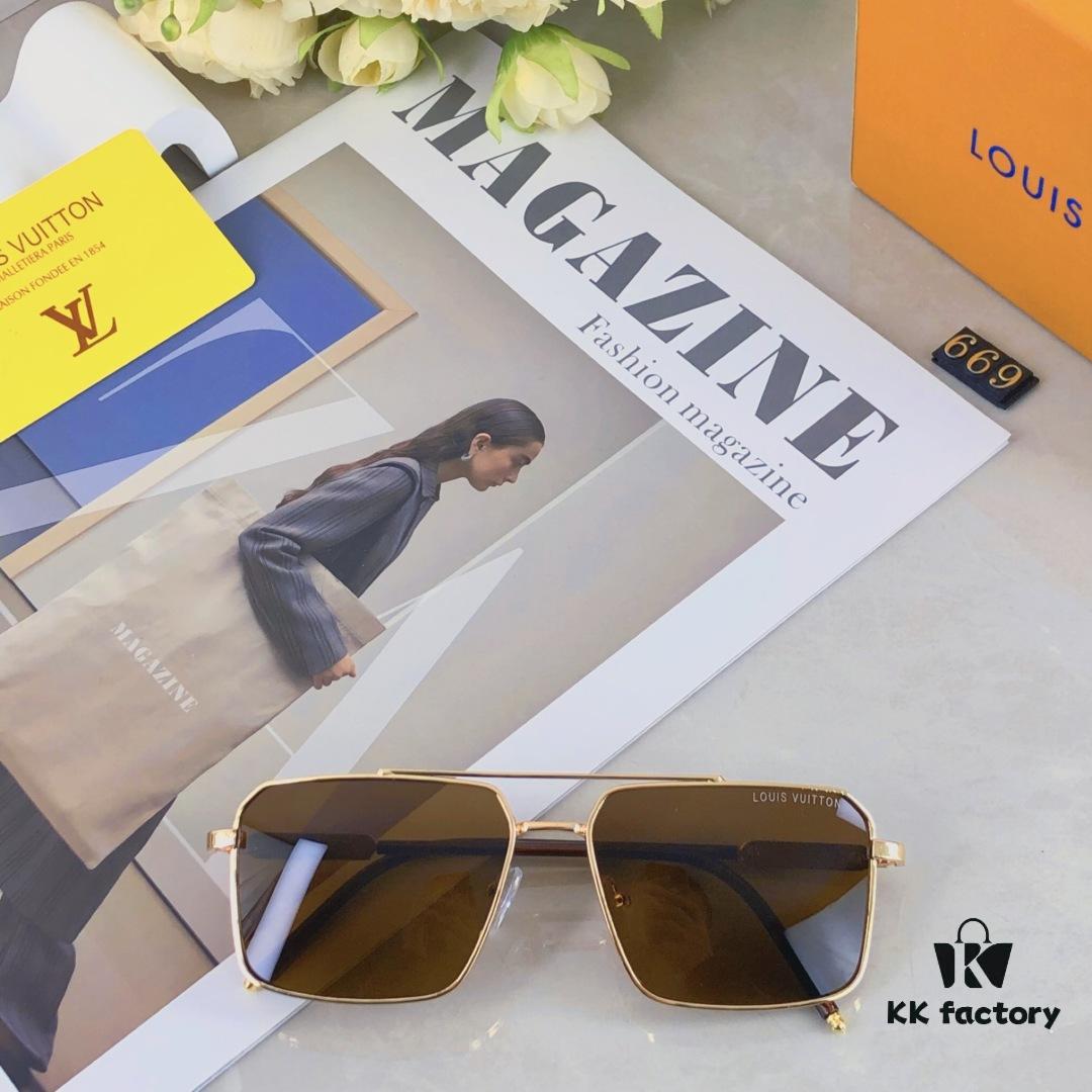 6931af4dccd8ab3d7afa350a Louis Vuitton Men's Lightweight Aviator Sunglasses, Same Style as Guo Tianle's