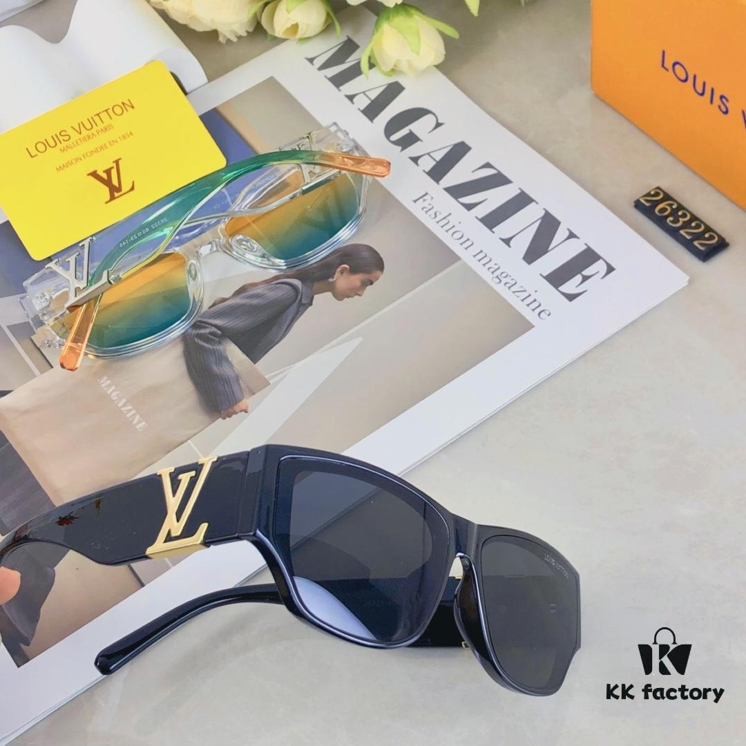 6931af4eccd8ab3d7afa3519 Louis Vuitton Unisex Cat-Eye Oversized Sunglasses, Fashionable UV-Protective Shades for Men and Women