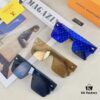6931af50ccd8ab3d7afa3535 Louis Vuitton Korean-Style Retro Oversized Square Sunglasses, Fashionable Unisex Slimming Sunglasses, One-Piece Influencer Style Shades