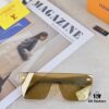 6931af50ccd8ab3d7afa3539 Louis Vuitton Korean-Style Retro Oversized Square Sunglasses, Fashionable Unisex Slimming Sunglasses, One-Piece Influencer Style Shades