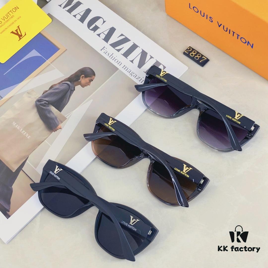 6931af51ccd8ab3d7afa3548 Louis Vuitton Korean-style Chic Cat-Eye Sunglasses for Women, 2025 New Arrival Vintage UV-Protective Designer Shades, Fashionable and Trendy Eyewear