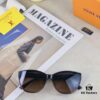 6931af51ccd8ab3d7afa354d Louis Vuitton Korean-style Chic Cat-Eye Sunglasses for Women, 2025 New Arrival Vintage UV-Protective Designer Shades, Fashionable and Trendy Eyewear