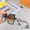 6931af52ccd8ab3d7afa355d Louis Vuitton 2025 New Square Oversized Letter Decorated Lightweight Luxury Women's Sunglasses, TikTok Influencer Fashion Shades