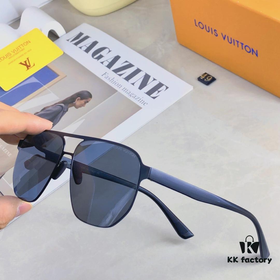 6931af53ccd8ab3d7afa3569 Louis Vuitton Summer New Arrival Polarized Sunglasses for Men, Fashionable Double-Bridge Aviator Sunglasses for Driving, Fishing, and Outdoor Use