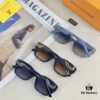 6931af53ccd8ab3d7afa356c Louis Vuitton Vintage-Inspired Transparent Brown Square Sunglasses, Trendy Round-Face Flattering Oversized Design, Stylish Unisex Sun Glasses